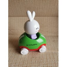 RCXTechPro Adventures Little Buggy Vehicle Preschool Toy for Ages 3 and Up (Rabbit in Helicopter)